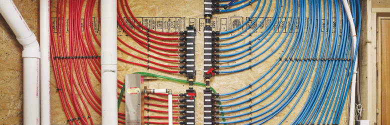 Repiping with PEX pipe to ensure the new plumbing will last for several decades