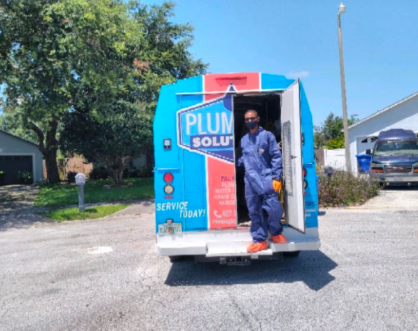 Plumbing Solutions Covid precautions.