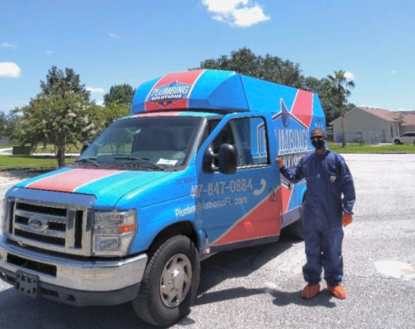 Plumbing Solutions Covid precautions.