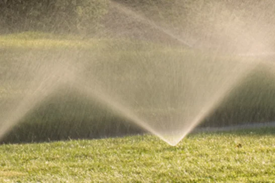 Sprinkler system repair