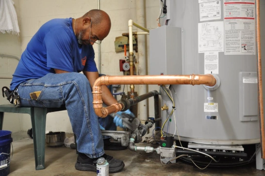 Water heater installation